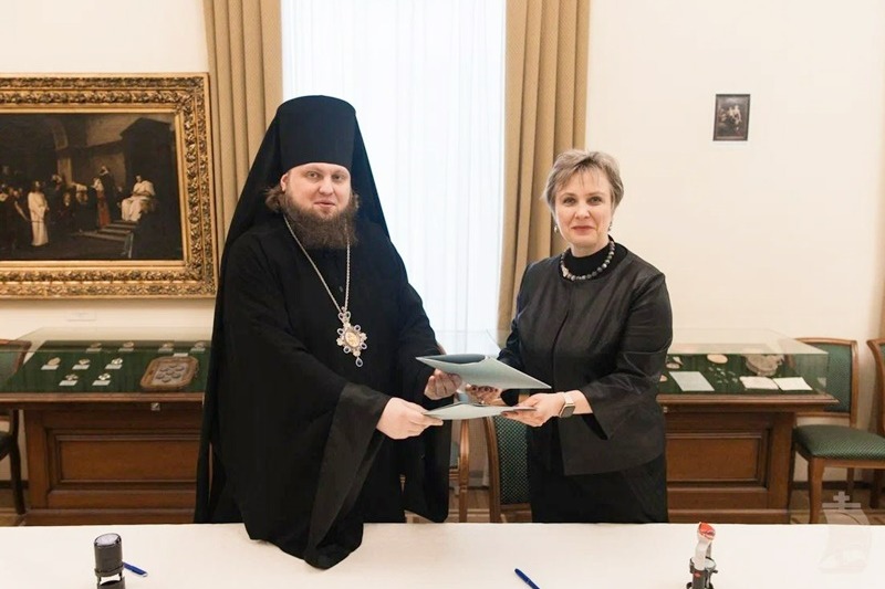 Санкт-Петербургская духовная академия заключила договор о сотрудничестве с Государственным музеем истории религии