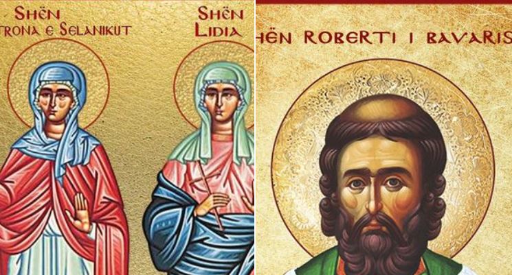 Dëshmore Matrona. Dëshmor Fileti, Lidia dhe fëmijët. Roberti, ndriçues i Bavarisë, Austrisë