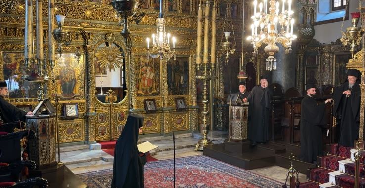 (Video) Ecumenical Patriarch Bartholomew officiates at the Great Compline on Clean Tuesday