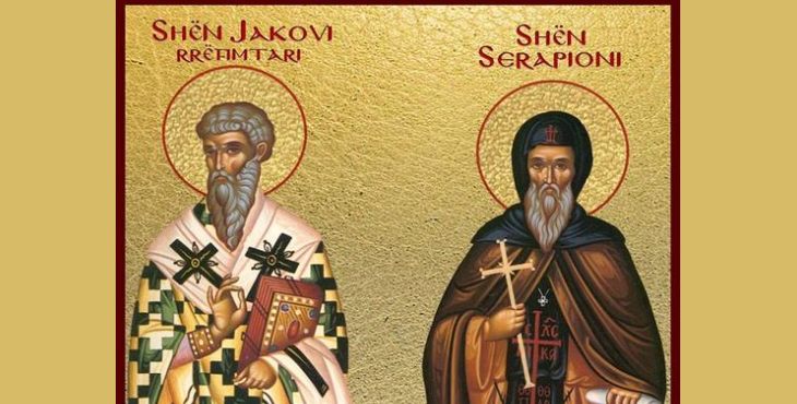 Omologjet Jakovi i Katanias. Dëshmorët Filimoni, Domnini. Oshënar Serapioni në Egjipt