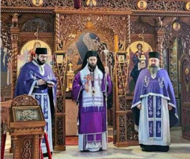 Епископ Петар богослужио у цркви на Алтини