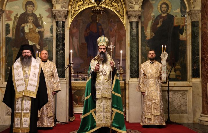 Българският патриарх Даниил отслужи благодарствен молебен по повод 147 г. от Освобождението на България
