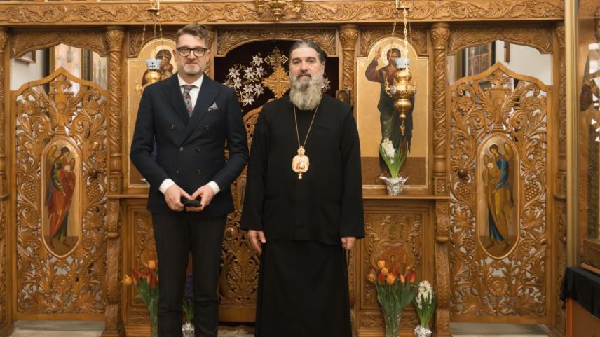 Romanian Ambassador discusses cultural and spiritual cooperation with Metropolis of Bessarabia