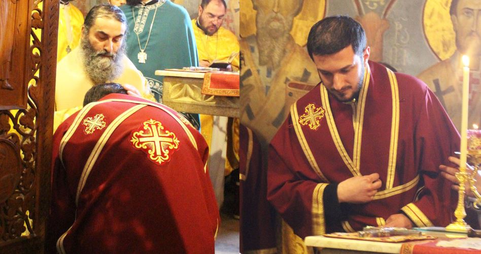 დიაკვნად ხელდასხმა საბურთალოს წმინდა ნინოს სახელობის ტაძარში