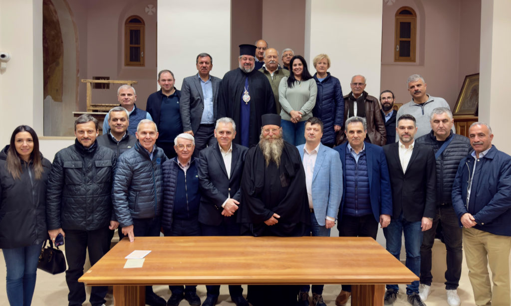 Αντιπροσωπεία της ΔΣΟ στην Ιερά Μονή Αγίας Αικατερίνης Σινά