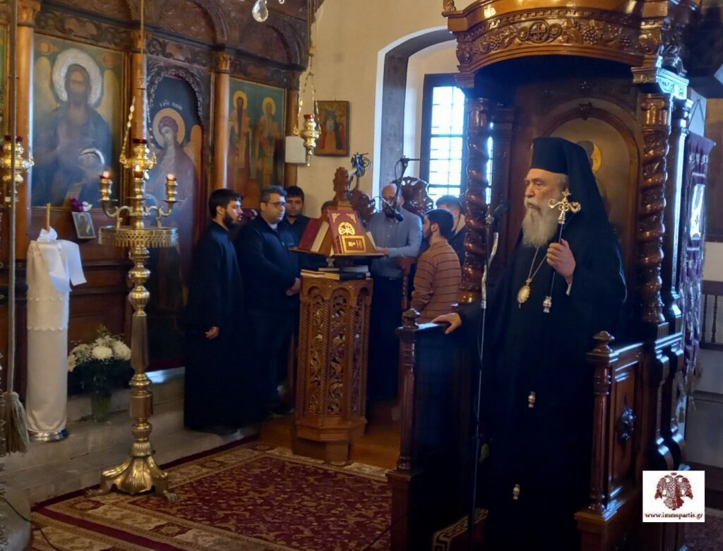 Ο Ε’ Κατανυκτικός Εσπερινός στο Γεράκι – Αρχιερατικός Επίτροπος Γερακίου ο π. Νικόλαος Γεωργαντώνης