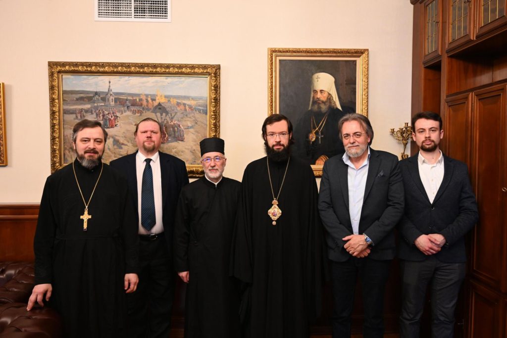 Συνάντηση Μητροπολίτη Βολοκολάμσκ με εκπροσώπους επιστημονικών κύκλων της Σερβικής Ορθόδοξης Εκκλησίας