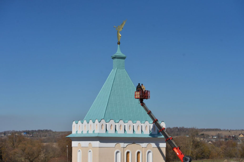 В Оптиной пустыни завершена реконструкция исторического символа монастыря