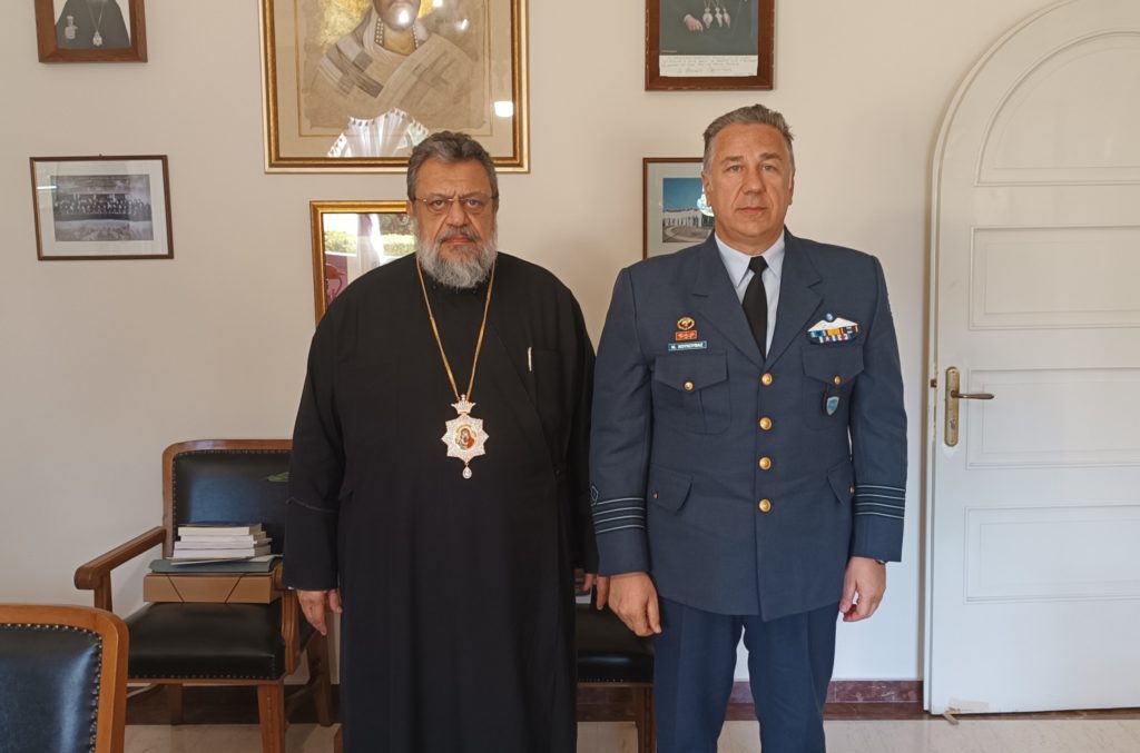 Στον Μητροπολίτη Μεσσηνίας ο νέος Διοικητής της 120 ΠΕΑ