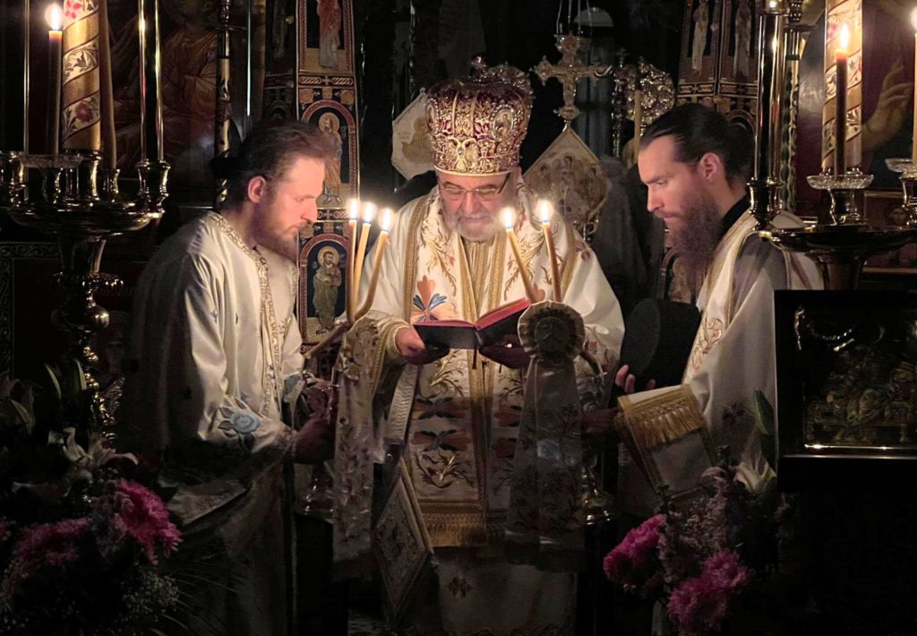 The Feast of the Annunciation of the Theotokos at the Holy Cell of the Annunciation in Karyes, Mount Athos