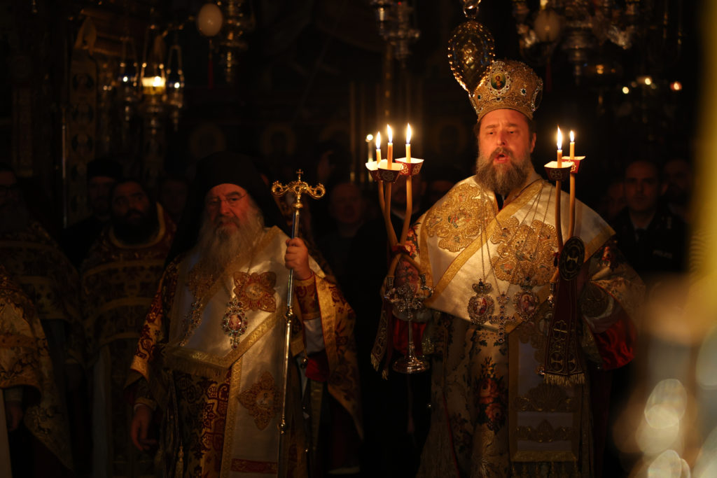 Πανήγυρη Ευαγγελισμού της Θεοτόκου στην Ι.Μ.Μ. Βατοπαιδίου (ΦΩΤΟ)