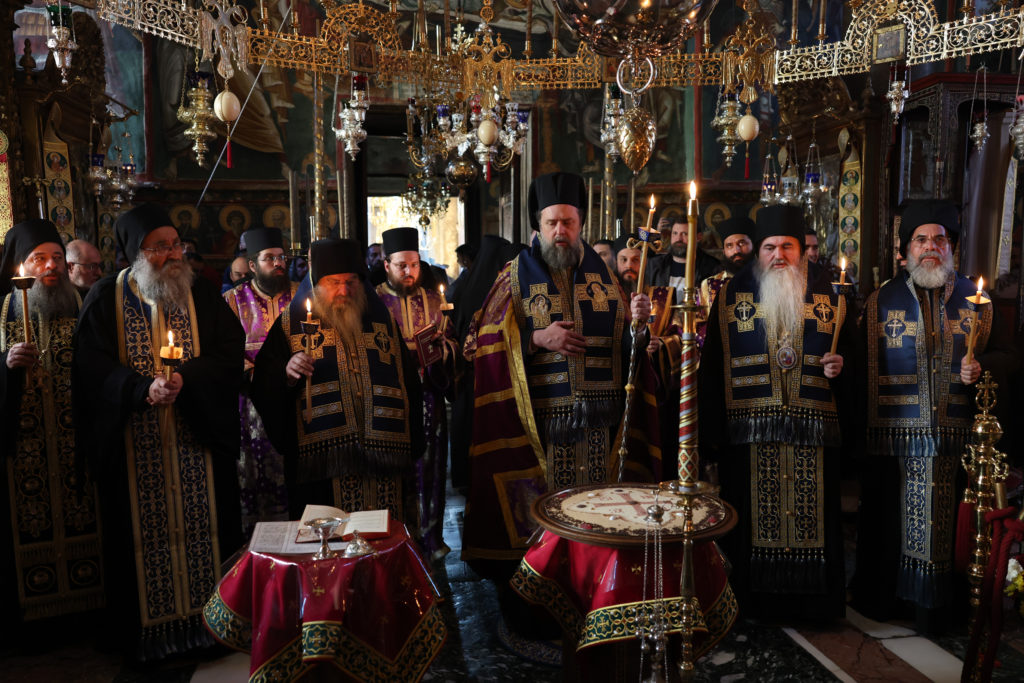 Κτητορικό μνημόσυνο στην Ιερά Μεγίστη Μονή Βατοπαιδίου (ΦΩΤΟ & ΒΙΝΤΕΟ)