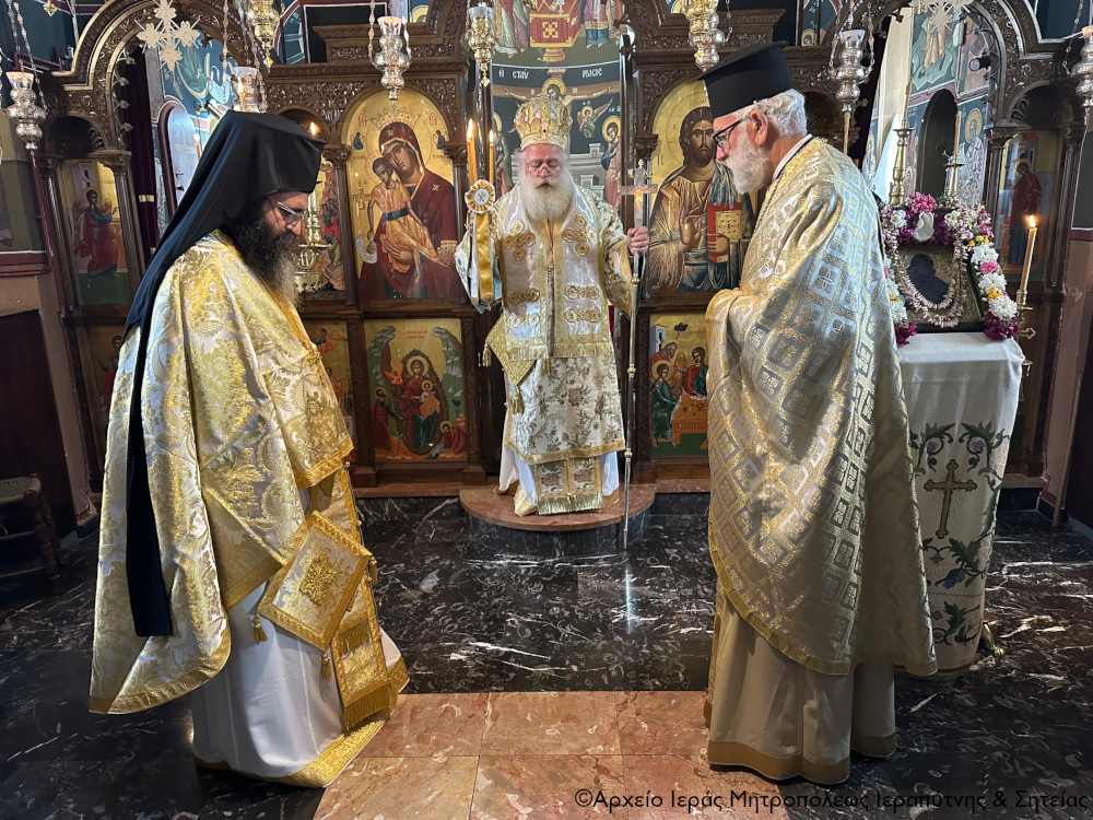Η Δ΄ Κυριακή των Νηστειών στο Ιερό Ησυχαστήριο Αναστάσεως του Κυρίου και Άξιόν Εστι Ιεράπετρας