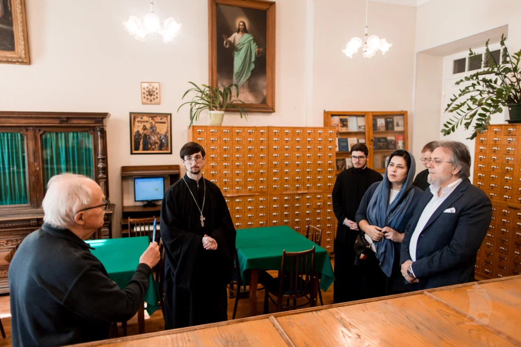 სერბეთის საპატრიარქოს სამეცნიერო დელეგაცია სანკტ-პეტერბურგის სასულიერო აკადემიას ეწვია