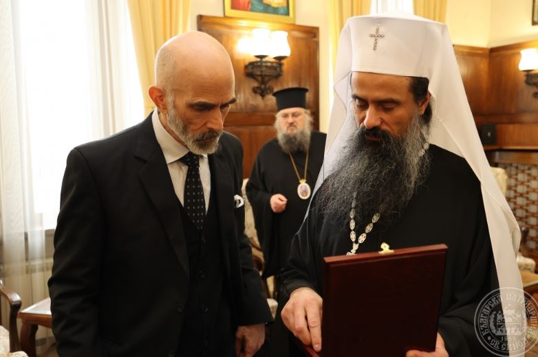 Българският патриарх Даниил се срещна с принц Гази бин Мохамед