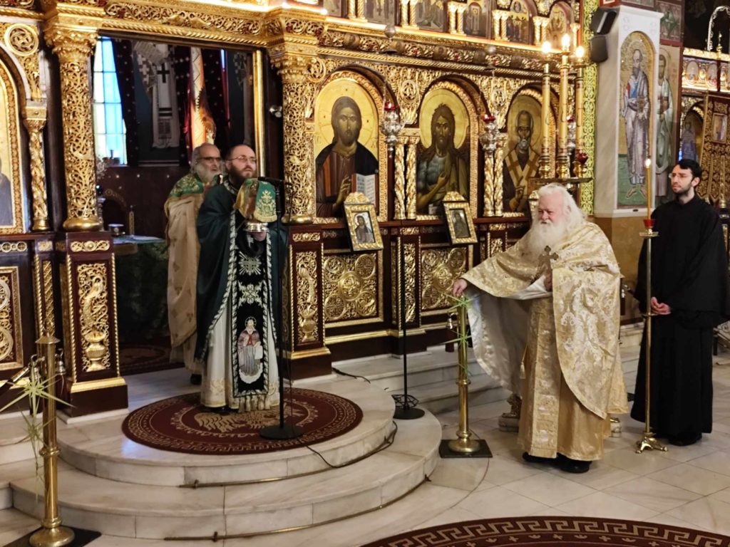 Κατανυκτικός ύμνος για την Αγία Κυριακή των Βαΐων, στον Άγιο Δημήτριο Αμπελοκήπων