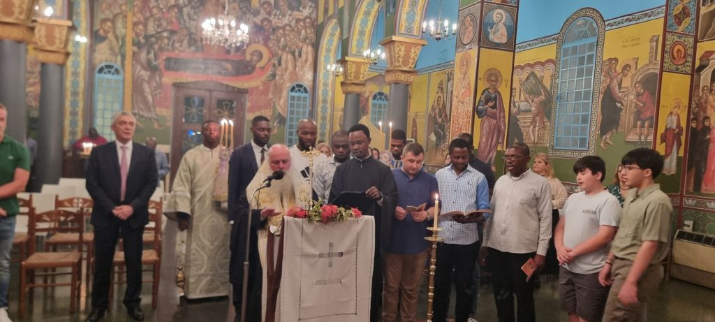 Ο Ακάθιστος Ύμνος στην Iερά Μητρόπολη Κινσάσας