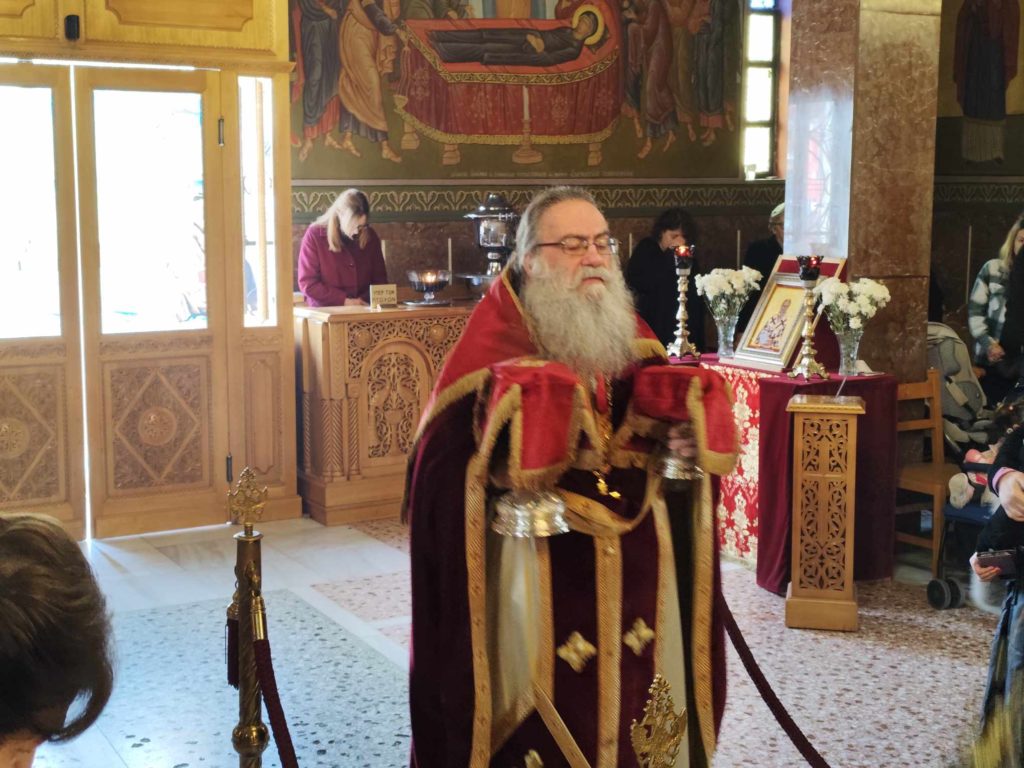 Με άφατη συγκίνηση η εορτή της Ε΄ Κυριακής των Νηστειών και της Οσίας Μαρίας της Αιγυπτίας, στην Αγία Μαρκέλλα Βοτανικού