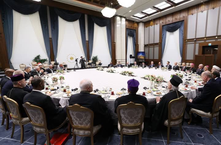 افطار رمضاني في القصر الرئاسي التركي