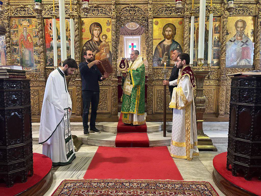 Palm Sunday at the Theological School of Halki