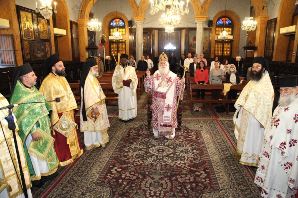 البابا ثيودروس يحتفل بأحد توما في الإسكندرية