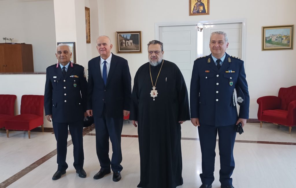 Στον Μητροπολίτη Μεσσηνίας ο Υφυπουργός Προστασίας του Πολίτη