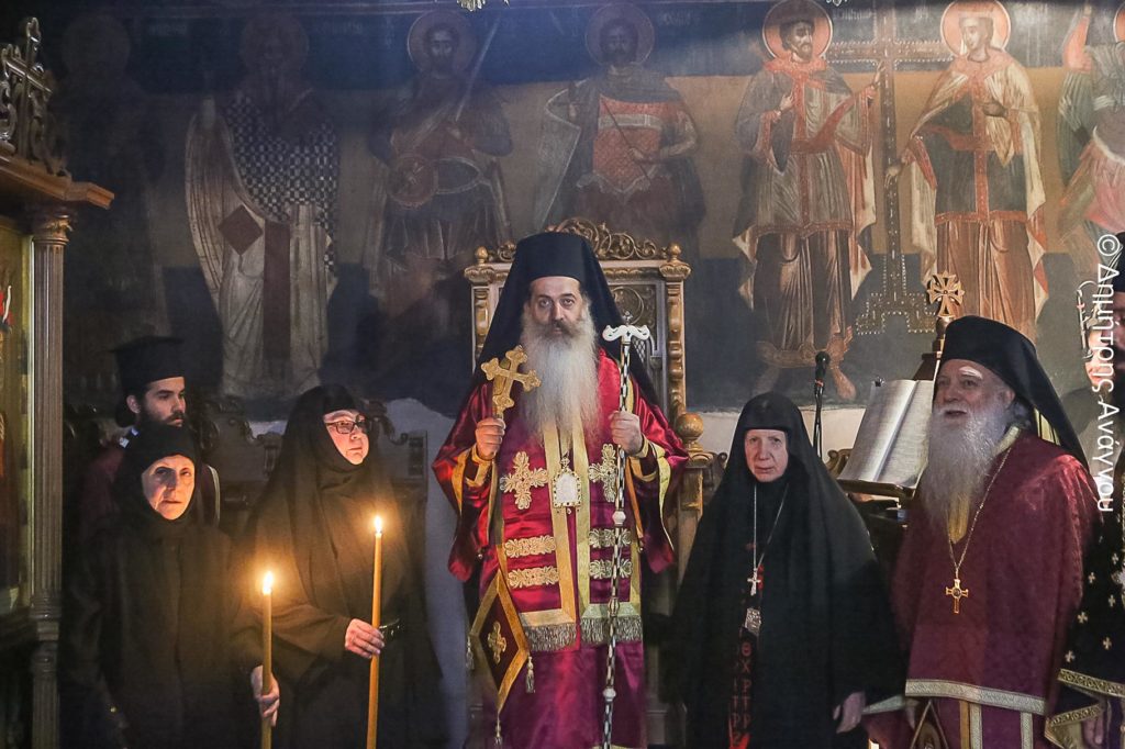Χειροθεσίες νέων αδελφών στην Ιερά Μονή Παναγίας Δαμάστας