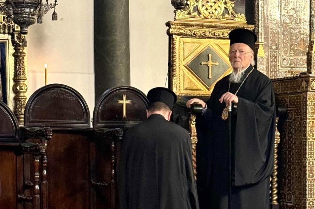 Ecumenical Patriarch Bartholomew officiates at Divine Liturgy of the Presanctified Gifts