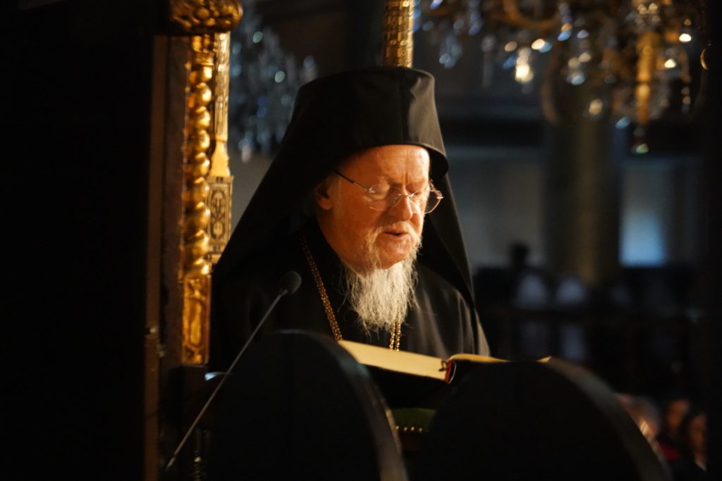 Service of the Bridegroom, Matins of Great and Holy Tuesday at the Patriarchal Church of St George (Video)