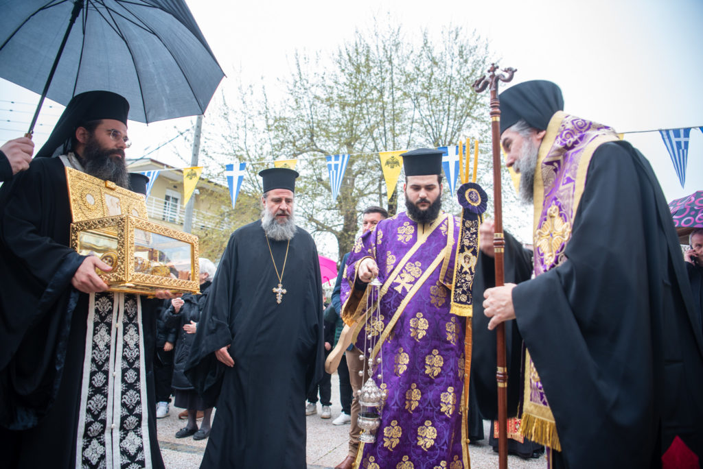Υποδοχή Τιμίας Χειρός του Αποστόλου Ανδρέου στη Νιγρίτα