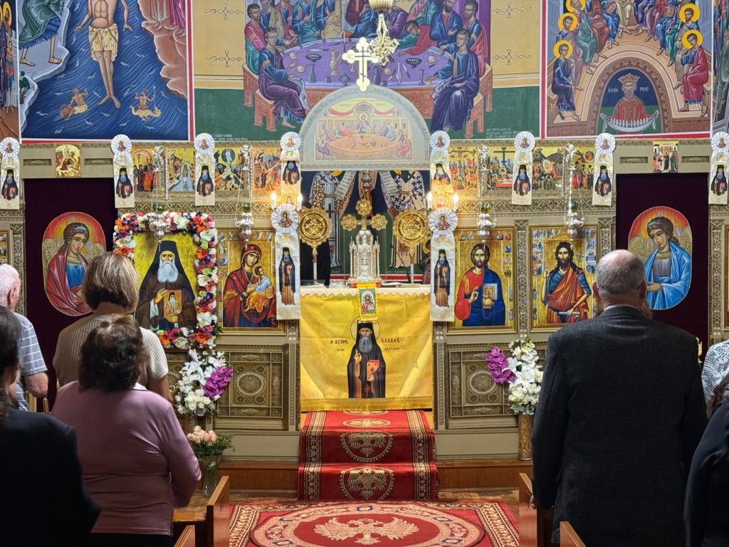 Σύδνεϋ: Πανηγυρικός Εσπερινός στην Ενορία Αγίου Σάββα του Νέου του εν Καλύμνω στο Banksia