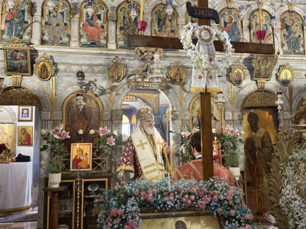 Ο Μητροπολίτης Βρεσθένης στην Παλαιοκαστρίτσα