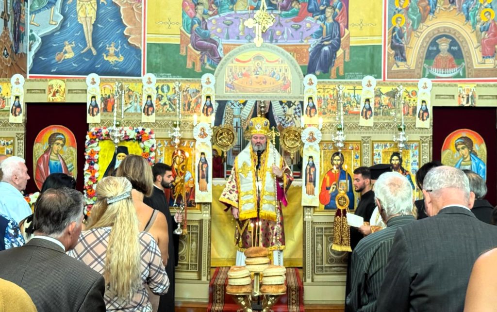 The Feast Day of the Church of Saint Savvas the New of Kalymnos in Banksia, Sydney