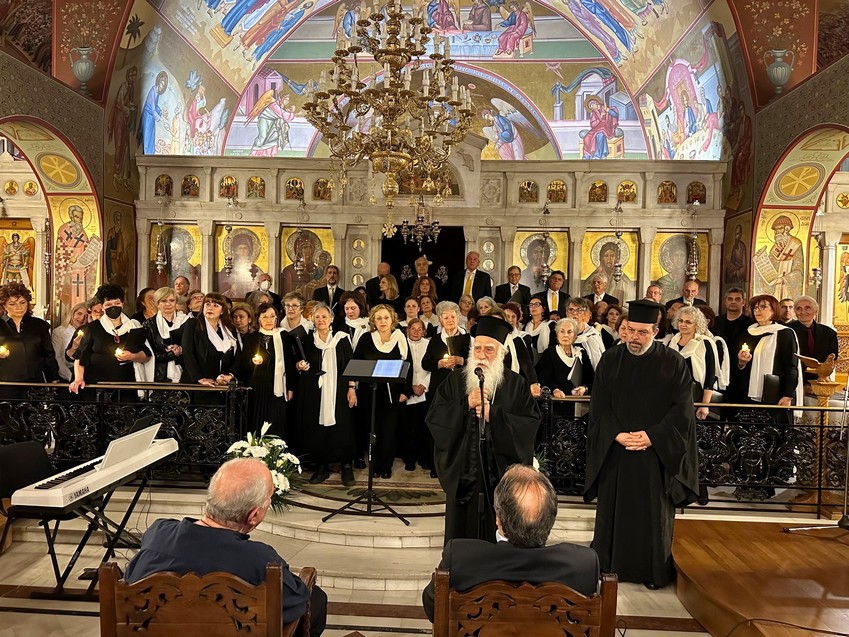 Ο Μητροπολίτης Νέας Σμύρνης στη Μεγάλη Χορωδιακή Συνάντηση «Ω γλυκύ μου έαρ»