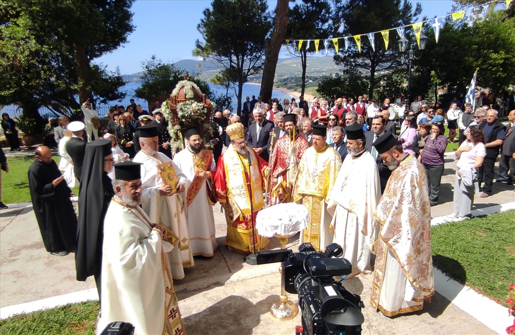 Ο εορτασμός της Παναγίας Ελεήστριας στην Κορώνη