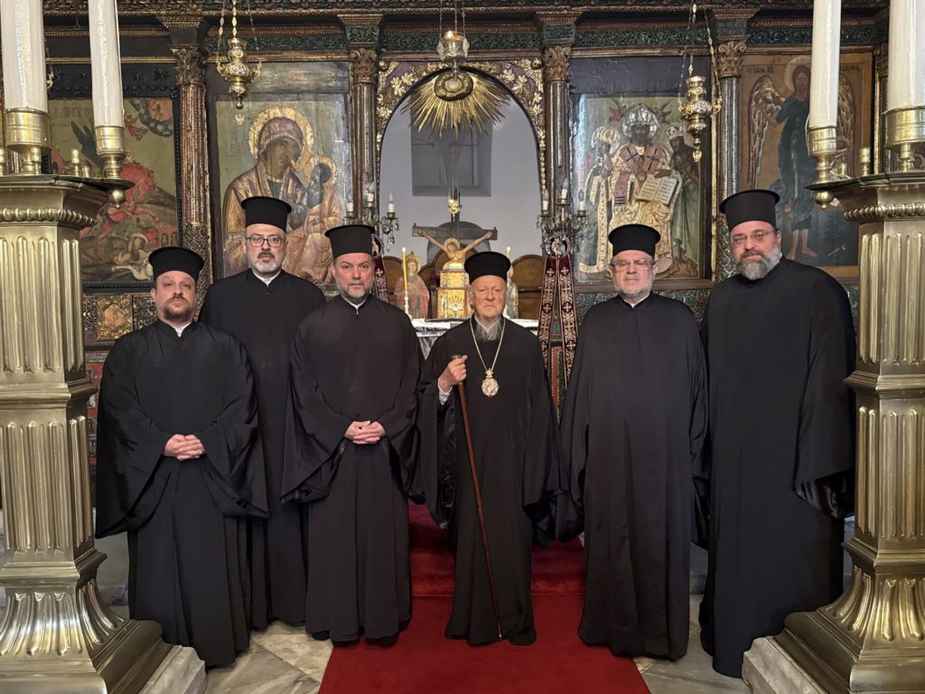 The fifth Lenten Vespers at the Church of Saint Dimitrios, Xyloporta in Constantinople