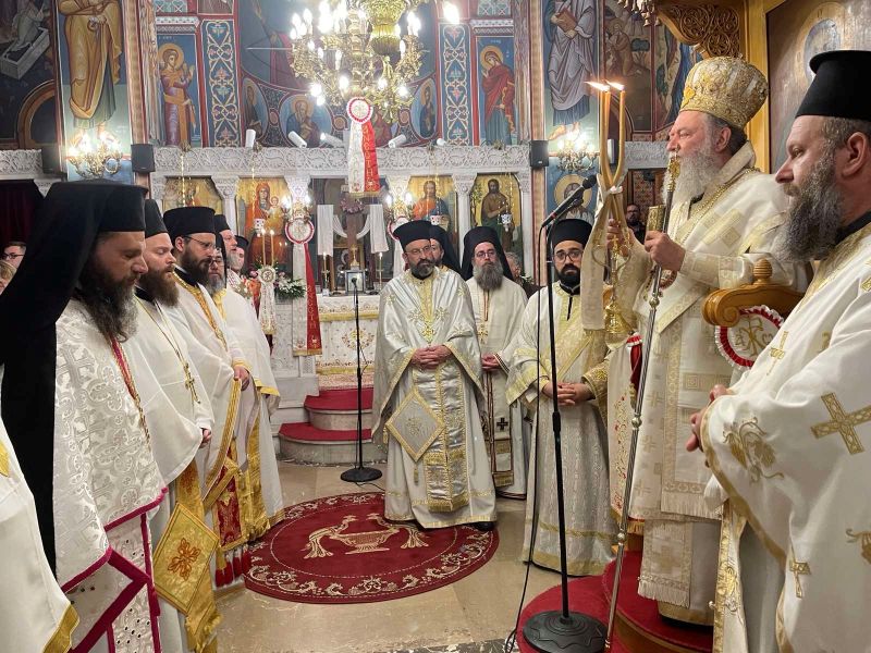 Πανηγύρισε ο Ιερός Ναός Ζωοδόχου Πηγής του Εκκλησιαστικού Ορφανοτροφείου Χαλκίδος