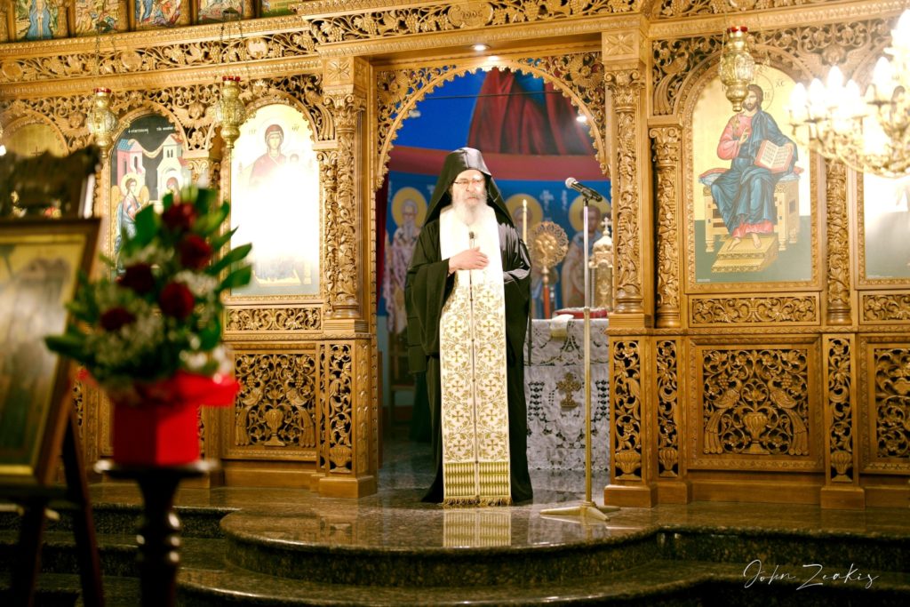 Ο Ιερομόναχος π. Αντίπας από το Άγιον Όρος στην Ιερά Επισκοπή Πέρθης