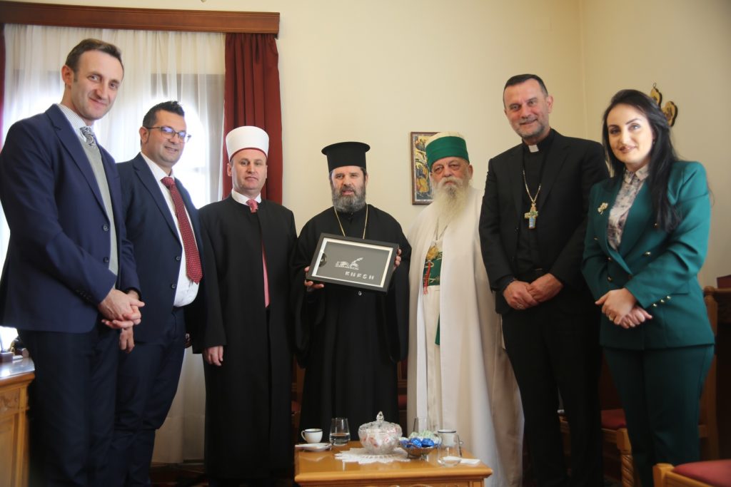 The Interreligious Council of Albania visited the Archbishop of Albania