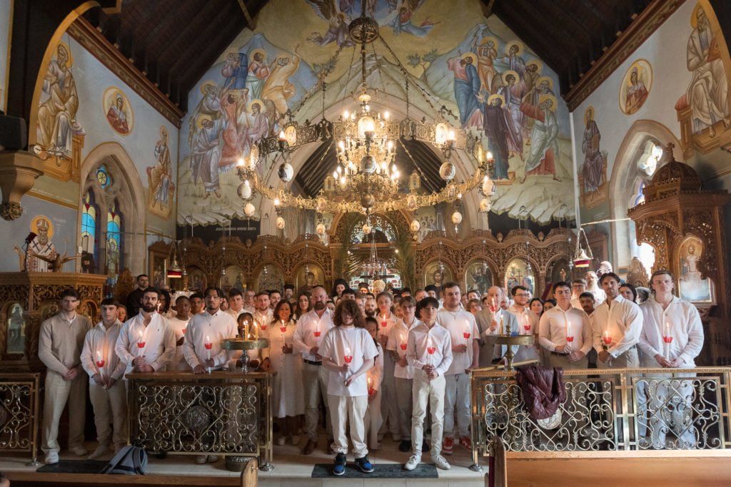 Nearly 200 Embrace the Orthodox Faith in Landmark Event at The Twelve Apostles Orthodox Church