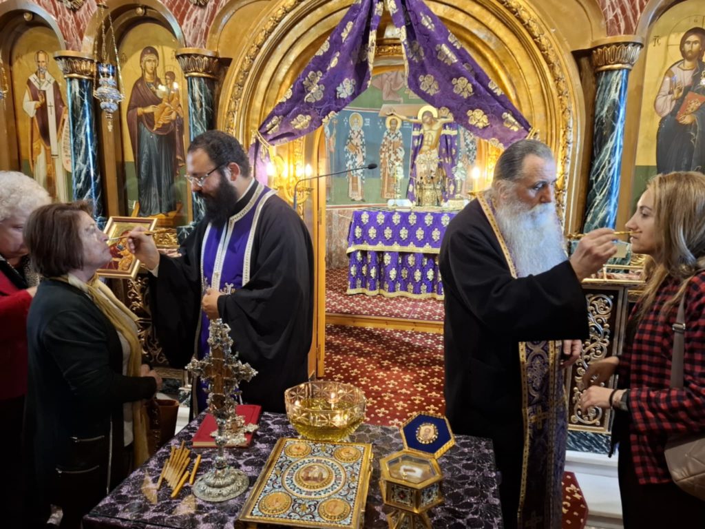 Μεγάλη Τετάρτη στον Ιερό Ναό Αγίου Νικολάου Ερέτριας