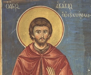 Εμφανίσεις του Οσίου Μαξίμου του Καυσοκαλυβίτη στον Όσιο Ακάκιο τον Καυσοκλαυβίτη για να τον παρηγορήσει!