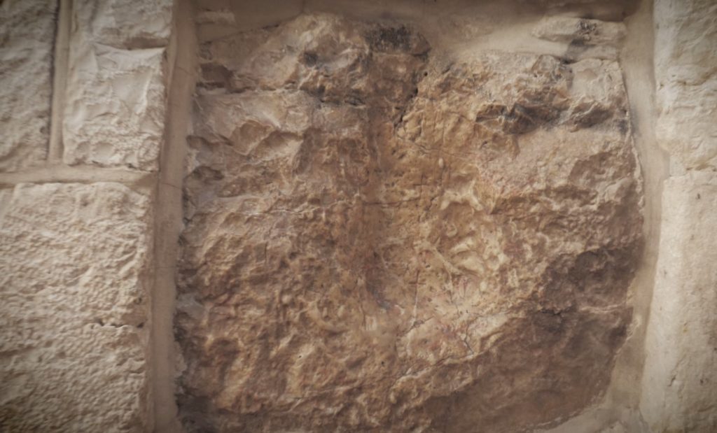 Το αποτύπωμα της παλάμης του Ιησού