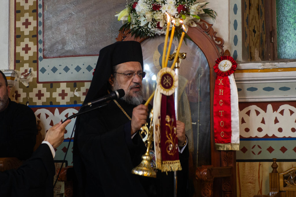 Ο Εσπερινός του Αγίου Γεωργίου στην Ιερά Μητρόπολη Μεσσηνίας