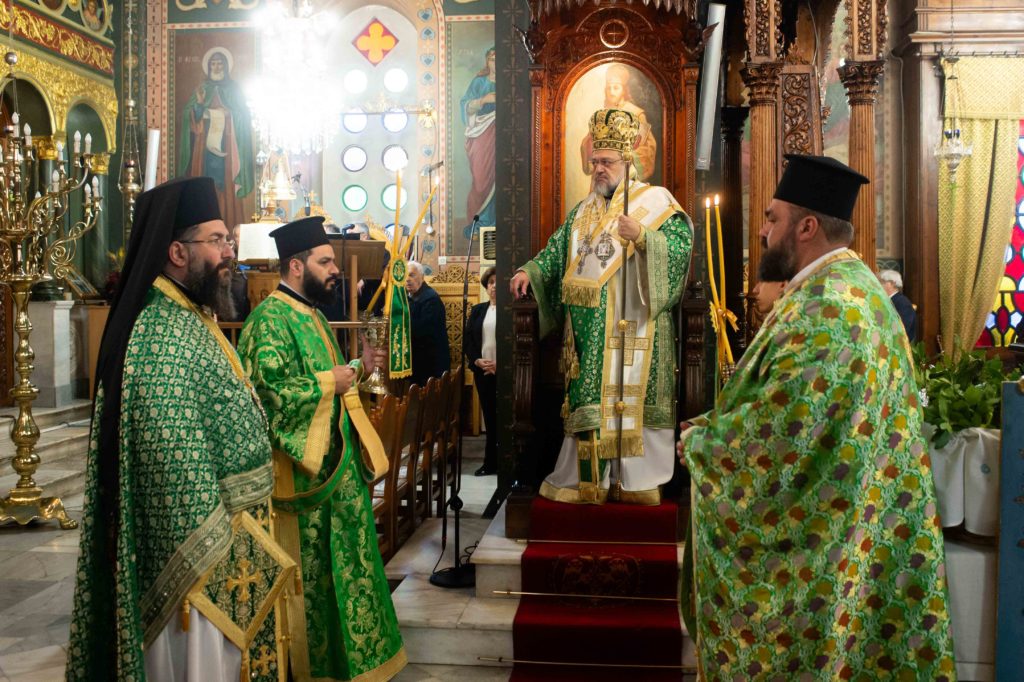 Η Κυριακή των Βαΐων στην Ιερά Μητρόπολη Μεσσηνίας