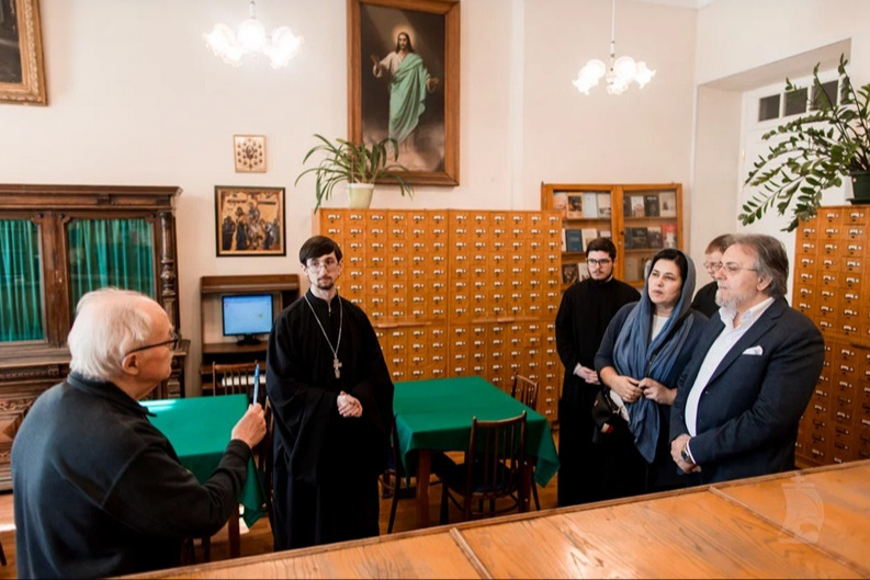 Научная делегация Сербской Патриархии посетила Санкт-Петербургскую духовную академию