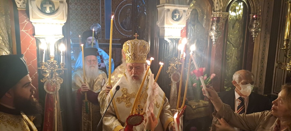 Η Ακολουθία της Αναστάσεως στον Ιερό Μητροπολιτικό Ναό Αγίου Δημητρίου Κηφισιάς
