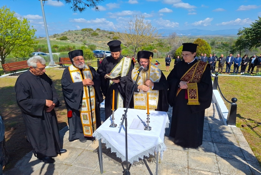 Μνημόσυνο στο ηρώο της Ξυλαγανής υπέρ των αναιρεθέντων 29 Ξυλαγανιωτών