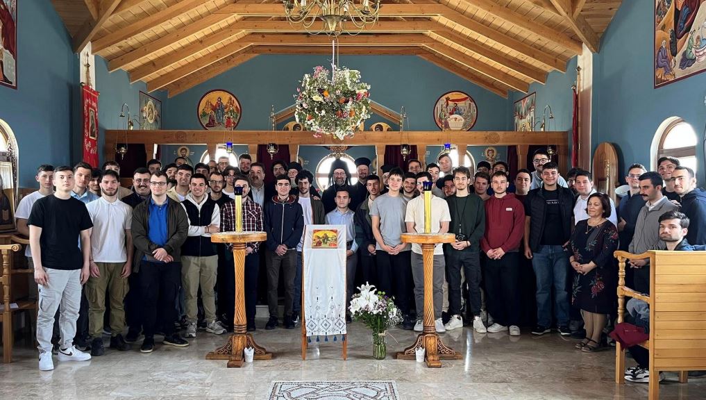 Επίσκεψη φοιτητών της “Χριστιανικής Φοιτητικής Δράσης” Θεσσαλονίκης στην Ι.Μ.Πισιδίας