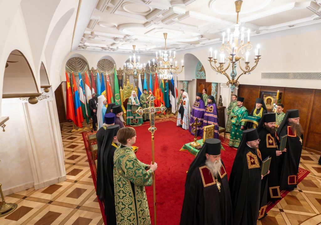 Состоялось наречение архимандрита Илариона (Карандеева) во епископа Феодосийского и архимандрита Софрония (Семенова) во епископа Нарьян-Марского